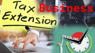 How To File A Business Tax Return Extension 2020  Form 7004  Tax Chica [upl. by Joycelin]