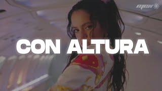 ROSALÍA J Balvin  Con Altura Letra ft El Guincho [upl. by Kasper]