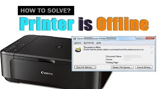 Canon PIXMA MG3500  How to Put Canon Printer Online  Ijstartcanonsetup [upl. by Brina]