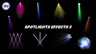 BLACK SCREEN SPOTLIGHTS EFFECTS 2 [upl. by Riek494]