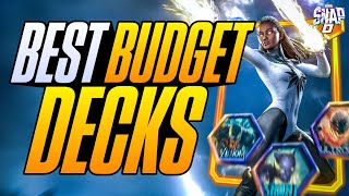 BEST BUDGET DECKS in Marvel Snap 2024 w Gameplay [upl. by Inalaek]