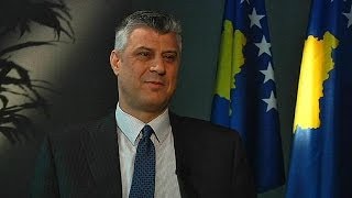 Hashim Thaçi quotUnser Volk ist nicht an Frieden gewöhntquot [upl. by Kerrison]