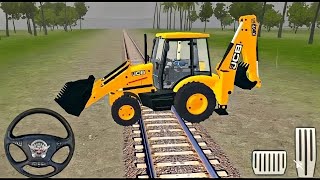 JCB 3DX BACKHOE LOADER AND TRACTOR DRIVING LIVE STREAM [upl. by Yarezed708]