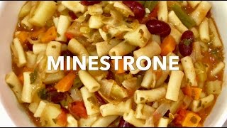 MINESTRONE  Vegetarian  Grandmas Special Recipes [upl. by Dyolf644]