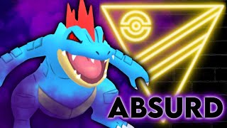 Ultra League Shadow Feraligatr feels BROKEN Insanely flexible safe switch  GO Battle League [upl. by Lebasiairam923]