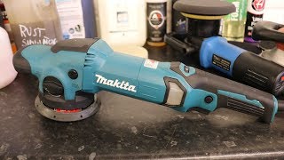 Makita PO6000C Polisher Review  Free Spin and Forced Rotation in One [upl. by Cassey]