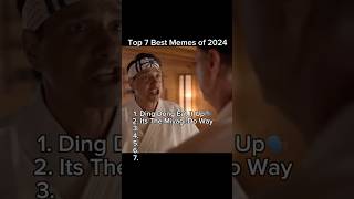 Top memes of 2024 😂 shorts mrbeast cobrakai memes [upl. by Yelats104]