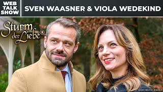 Sturm der Liebe Interview  Viola Wedekind amp Sven Waasner [upl. by Yelrak]