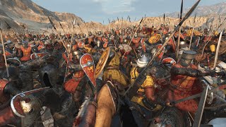 Mamluk Army vs Crusader Army  Mount amp Blade Bannerlord [upl. by Anaher]