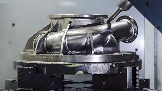 Incredible Process of CNC Machining a Rocket Engine Turbopump [upl. by Nallad]