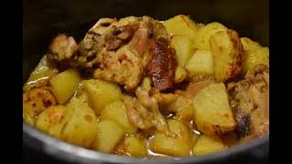 Hauts de cuisses poulet pommes de terre cookeo [upl. by Xeno597]