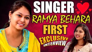 Singer Ramya Behara First Exclusive Interview  Ramya Behara About Her Favorite Singers [upl. by Jonna]