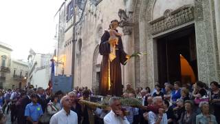 SantAntonio di Padova Luscita della processione Galatina 1262014 [upl. by Myriam925]