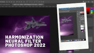 Photoshop 2022  Harmonization Neural Filter  Match Color and Tone [upl. by Idnor32]