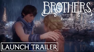 Brothers A Tale of two Sons Remake  Launch Trailer ESRB [upl. by Mailliwnhoj153]