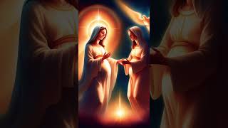 Visitation of Mary to Elizabethwhen Mary greeted Elizabethshe was filled with the Holy Spirit [upl. by Airamzul]