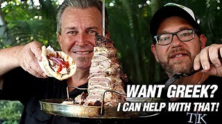 Making Gyros in the Trompo King is The Ultimate Experience  Greek Gyro Recipe [upl. by Yrrot]