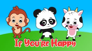 If You Happy and You Know It Clap Your Hands  Nursery Rhymes amp Kids Songs [upl. by Gensmer974]