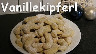 Vanillekipferl  Einfach und schnell  Meine Weihnachtsbackstube [upl. by Enahs111]