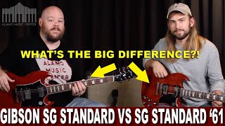 The Gibson SG Standard Vs The SG Standard ‘61  Whats the difference and which should you get [upl. by Raymond]