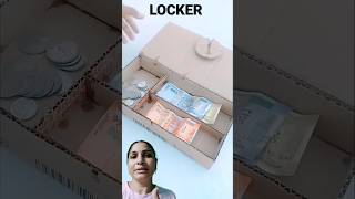 Card bord se locker ।। How to make locker home made locker homecraft craft diycrafts [upl. by Regen568]