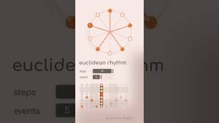 Pearls  Euclidean rhythm  10 rackextension reason12 euclidean rhythm musictheory [upl. by Mccready]