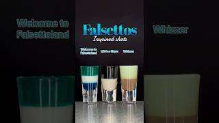 FALSETTOS INSPIRED SHOTS 🎵 falsettos shots cocktails [upl. by Nairda]