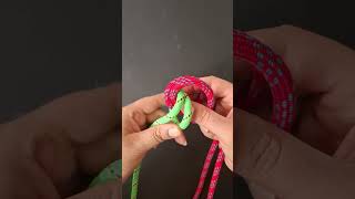 Excellent and strong connection of two ropes knot rope [upl. by Dorthea158]