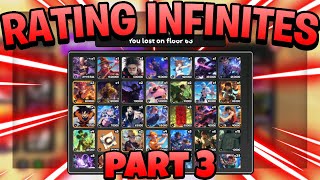 RATING MY VIEWERS INSANE ANIME CARD BATTLE INFINITES EP 3 [upl. by Ashelman]