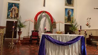 Eucaristía Martes Santo 600 pm  Noviciado Carmelitas Descalzos  Villa de Leyva [upl. by Hepzi]