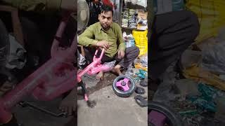 new design baby tricycle cycle full complete trending cyclereview electricbike viralvideo [upl. by Nemra]