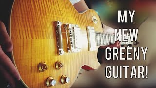 My 3000 Kirk Hammett “Greeny” Gibson guitar Demo [upl. by Kroy]