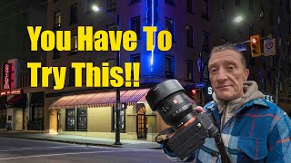 How To Photograph The City Streets At Night [upl. by Reivaj]