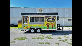 foodtrailer  remolques RDN 8x16pies wrap tacos la placita michigan [upl. by Aikemet]