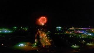 Spectacular New Year fireworks Hobart [upl. by Idroj103]