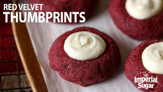 How to Make Red Velvet Thumbprints [upl. by Queena]