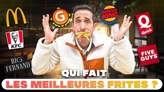 Frites  quelle est la meilleure enseigne [upl. by Oinotnas]