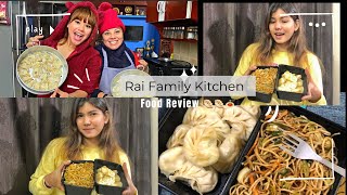 ⁠Rai Family Kitchen Review 🥟 😍 Best Momo in noida RowhiRai [upl. by Euqinomahs312]