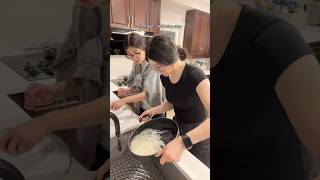 My teen teaching me a kitchen hack 🤪 funnyvideo comedy relatable lol [upl. by Ykciv]