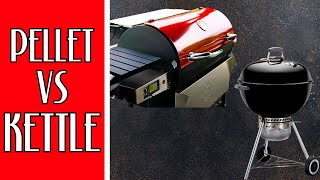 Weber Kettle Vs Pellet Smoker  Which Smokes Better Ribs [upl. by Hartfield]