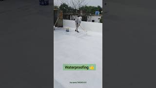 Liquid membrane waterproofing waterproofing [upl. by Nidnarb]