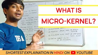 What is Microkernel   In Hindi  OS  5MinutesProgramming [upl. by Drye]