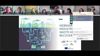 WEBINAR Waste heat recovery and energy cooperation in European Industries [upl. by Lika]