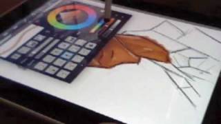 iPad Painting Demo [upl. by Nowad789]