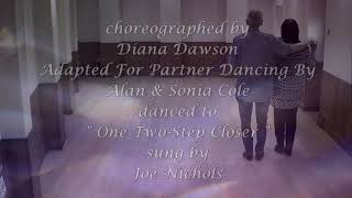 ONE TWOSTEP CLOSER TOGETHER  Western Partner Dance [upl. by Haleak5]