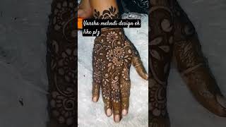 Filling mehndi design simpal aur bhut asan aise dijaen ke liye subscribe krevaralmehndi dijaen [upl. by Spense]