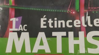 Opérations sur les nombres entiers et décimaux positifs étincelle maths 1ac maths [upl. by Ailima]