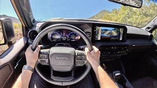 2024 Toyota Land Cruiser  POV First Driving Impressions Off Road [upl. by Iaria]