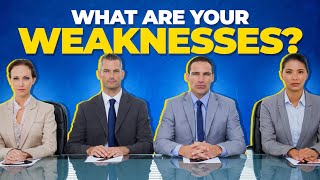 WHAT ARE YOUR WEAKNESSES 6 GOOD Weaknesses To Give In A Job Interview [upl. by Robbin]