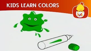 Kids Learn Colors  Yellow Green and Pink  Cartoon for Children  Luli TV [upl. by Chud734]